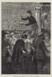 Samstagabend im Metropolitan Geflügelmarkt